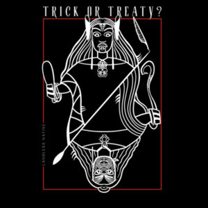 TĪHĀTE (WOMEN'S BOX FIT) /// TRICK OR TREATY Design