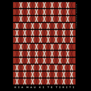 TĪHĀTE URIURI (ADULT) /// KIA MAU KI TE TIRITI Design