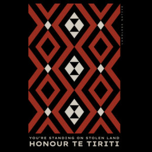 TĪHĀTE URIURI (ADULT) /// HONOUR TE TIRITI Design